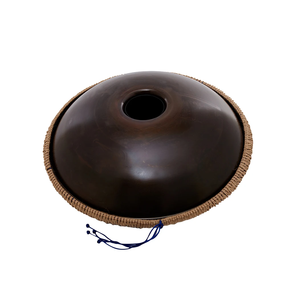 10 нот Handpan ручная кастрюля ручной барабан музыкальный ударный инструмент подарок с барабаном палочка ткань для чистки металлическая подставка сумка для переноски
