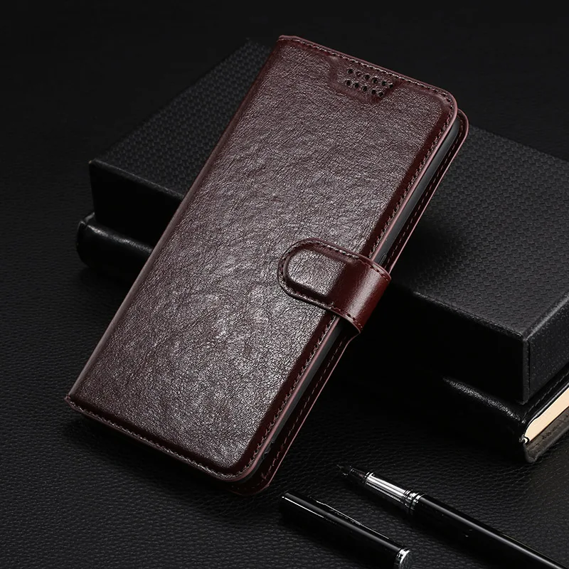 Чехол-книжка для телефона V30 Vita, с отделением для карт, из кожи ...