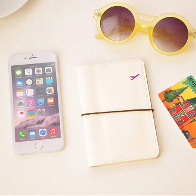 

Id Credit Business Card Holder Wallet Passport Cover Card Wallet Soft Passport Holder Minimalist Travel Wallet For Credit Cards