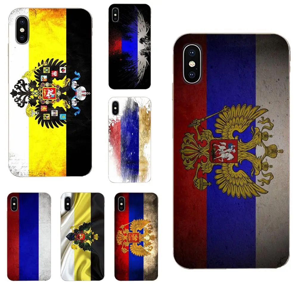 Мягкий Красный армейский медведь Квин с флагом Российской Федерации для Xiaomi Mi CC9