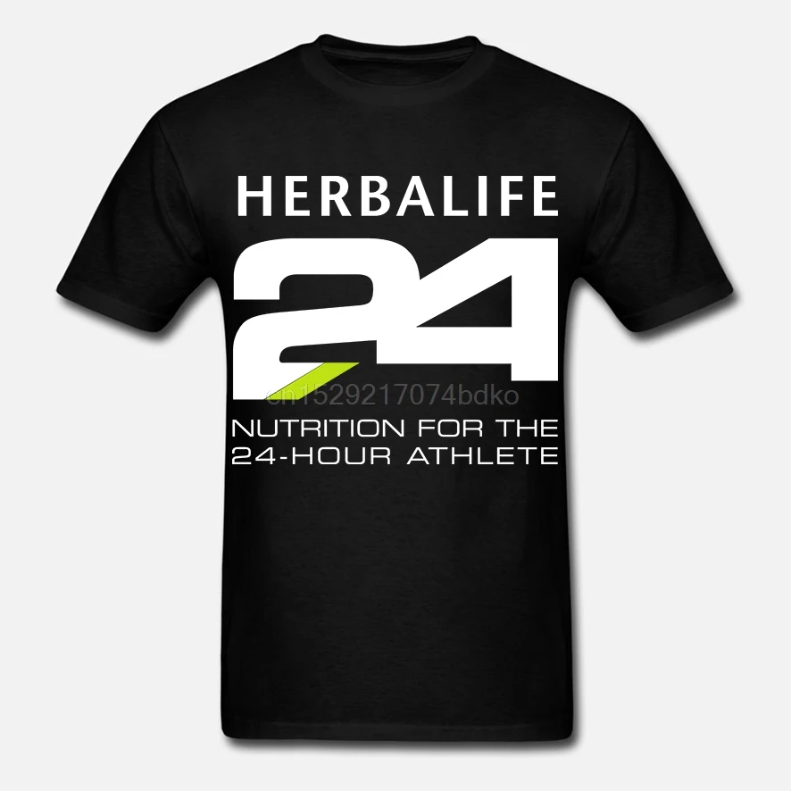 Новая мода Herbalife 24 питание для часа спортсмена графическая Футболка мужская