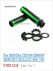 Для Honda CB600F 2007-2013 2008 2009 Универсальный 7/" 22 мм руль мотоцикла сцепные рычаги протектор Защитный Рычаг