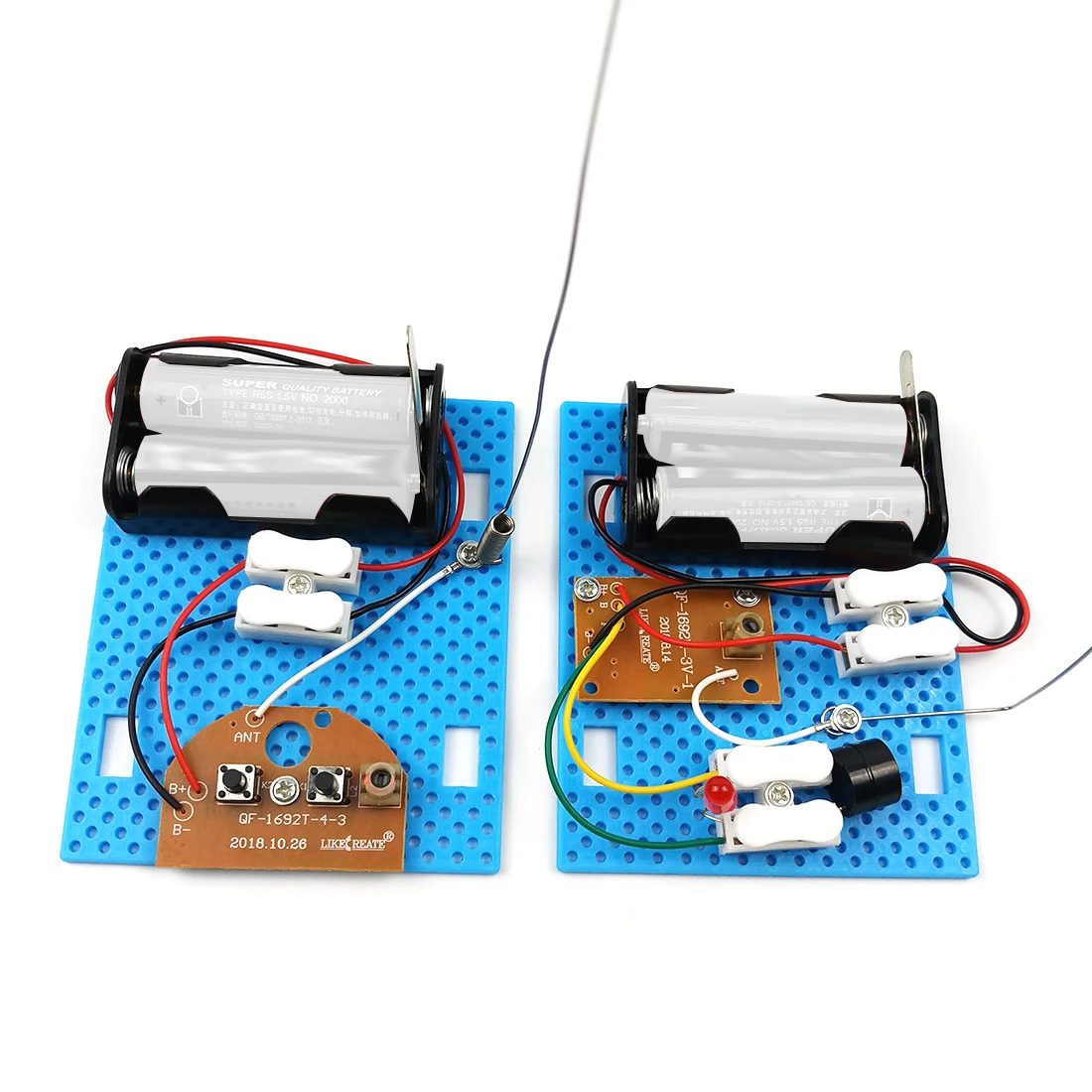 Kinder elektrische Telegraphenmaschine Spielzeug lernen Physik Kit Wissenschaft