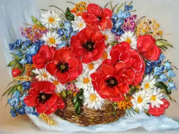 

Diamond Painting Flower 5d Diy Mosaic Full Square Round Drill Diamant Of Rhinestone Daimond Embroidery Pictures Sale