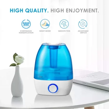 

Cool Mist Humidifier 3.5L Ultrasonic Humidifiers with Premium Humidifying Adjustable Mist for Bedroom Baby Automatic Shut-Off