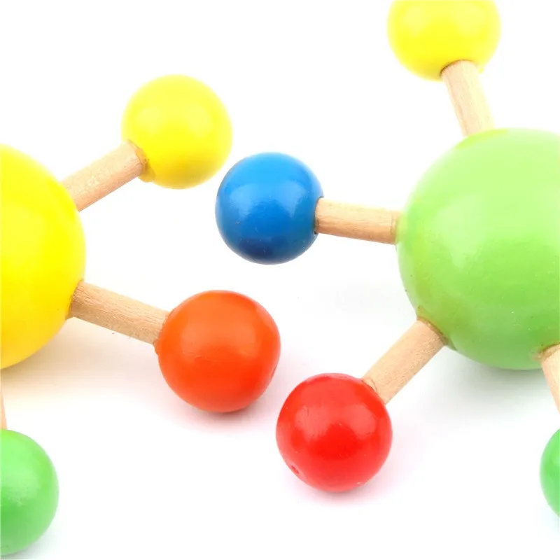 Красочный Деревянный высококачественный мячик для грызни, попугай, моляры для грызни, шар под ногами, пластиковый мяч с игрушкой, игрушка для ловли попугая