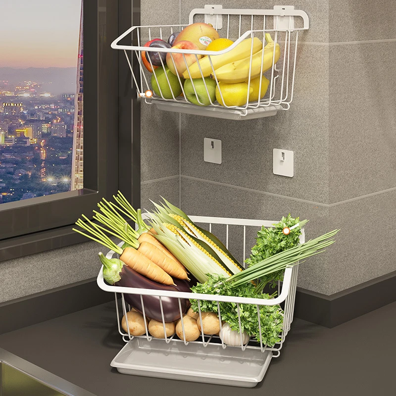 Sink Drain Basket Rectangle Sink Storage Basket Sink Organizer for Food  Stores for Vegetables for Tool