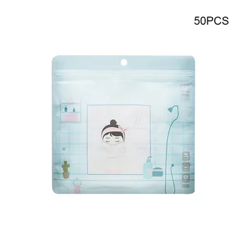 

50PCS Candy Compressed Towel Travel Disposable Cleansing Towel Makeup Beauty Non-woven Netted Wash Towel Cotton Pad