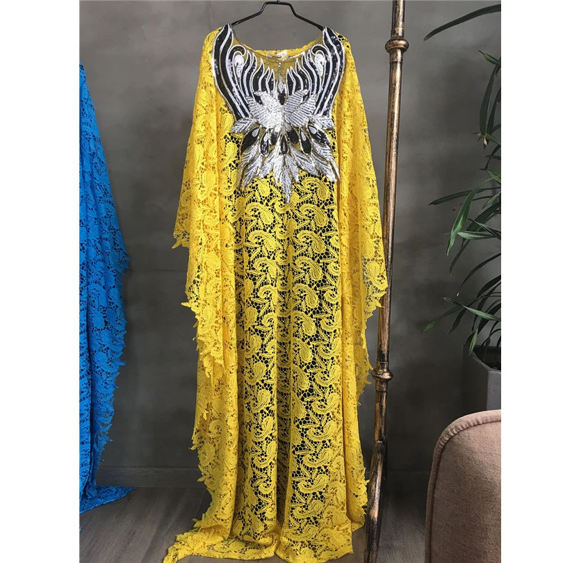Новые кружевные африканские платья для женщин Дашики свободная африканская одежда Базен Riche Сексуальная африканская юбка с вышитой бисером длинное платье