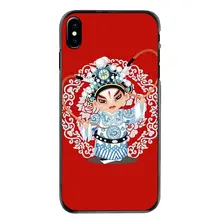 Китайский Стиль Пекинская опера для iPhone 11 Pro iPod Touch 4 4S 5 5S 5C SE 6 6S 7 8 Plus X XR XS MAX аксессуары чехол для телефона