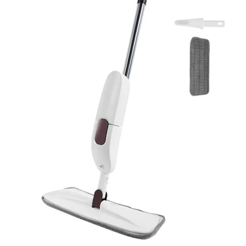 

Spray Mop Duty Mop Best Floor Mop Easy to Use 360 Spin Non Scratch Microfiber Mop with Integrated Sprayer