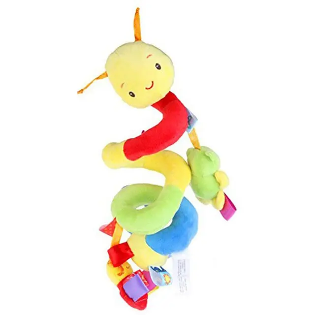 2020 Newest Style Cute Activity Spiral Crib Stroller Car Seat Travel Hanging Toys Baby Colorful Rattles Toy 5