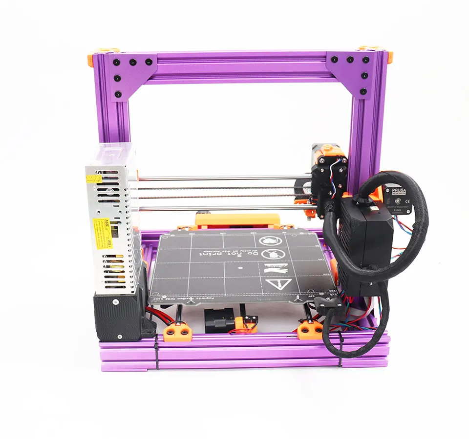 Prusa i3 MK2.5S Медведь 3d принтер Полный комплект красочные экструзии мини Рэмбо 1.3a доска PETG печатных частей