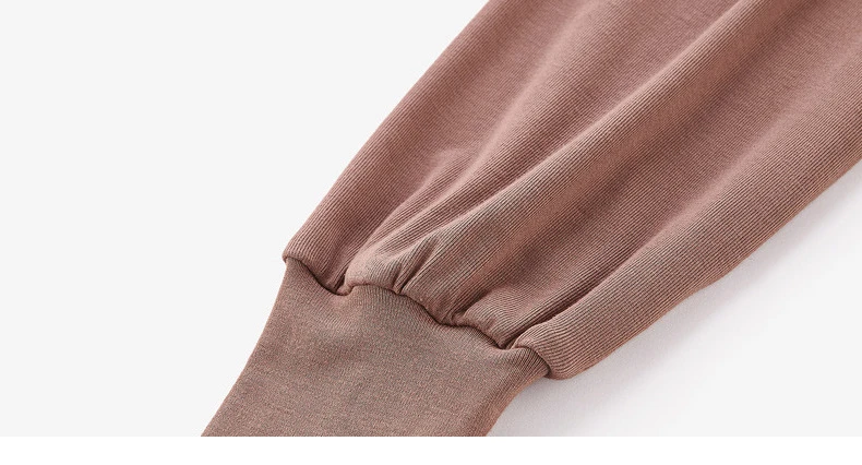 INMAN 2020 Autumn Winter New Arrival Retro French Style High Collar Bubble Long Sleeve Women T-Shirt