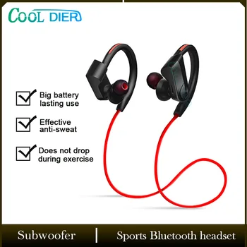 

COOL DIER Wireless Bluetooth Earphone Bluetooth 5.0 Neckband Sports earphones Stereo Headset With Mic For iPhone Samsung