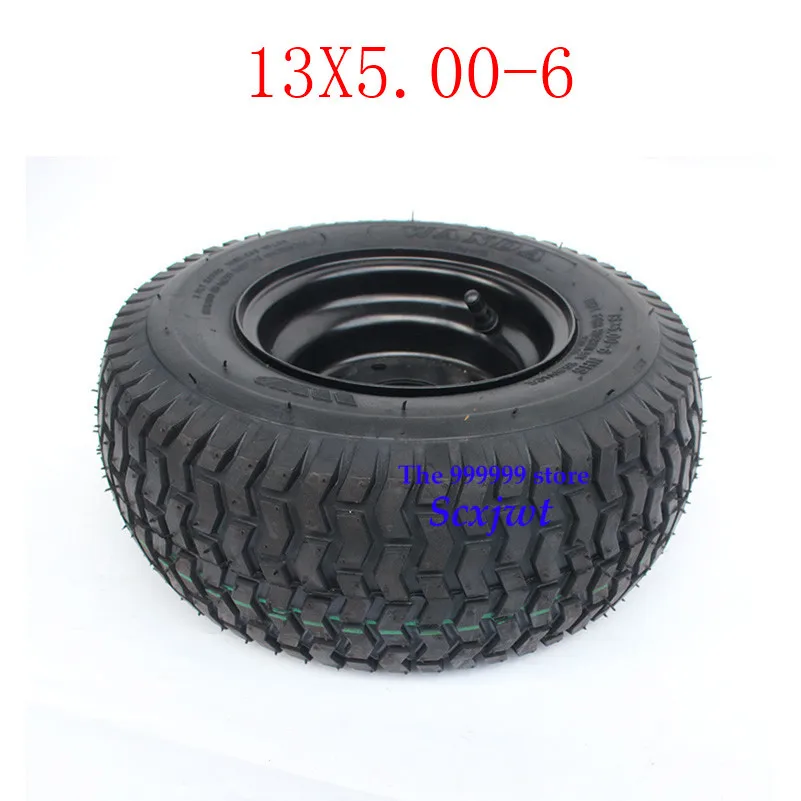 Горячая Распродажа картинг детская коляска ATV UTV 13X5. 00-6 дюймов бескамерное колесо шин с концентратор