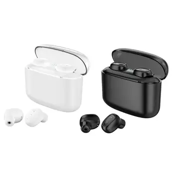 

TWS G5S Wireless Bluetooth Headphone IP54 Waterproof HiFi Stereo Music Binaural Earphones with Charging Case Headset