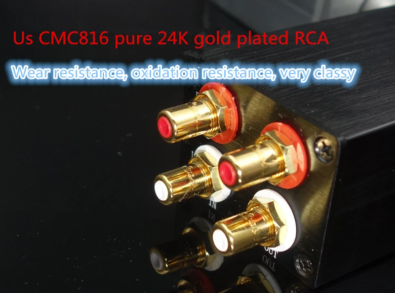 Высокоточный пассивный преампер регулятор громкости без усиления с RK27 CMC816 RCA HiFi Предварительный усилитель матч усилитель мощности