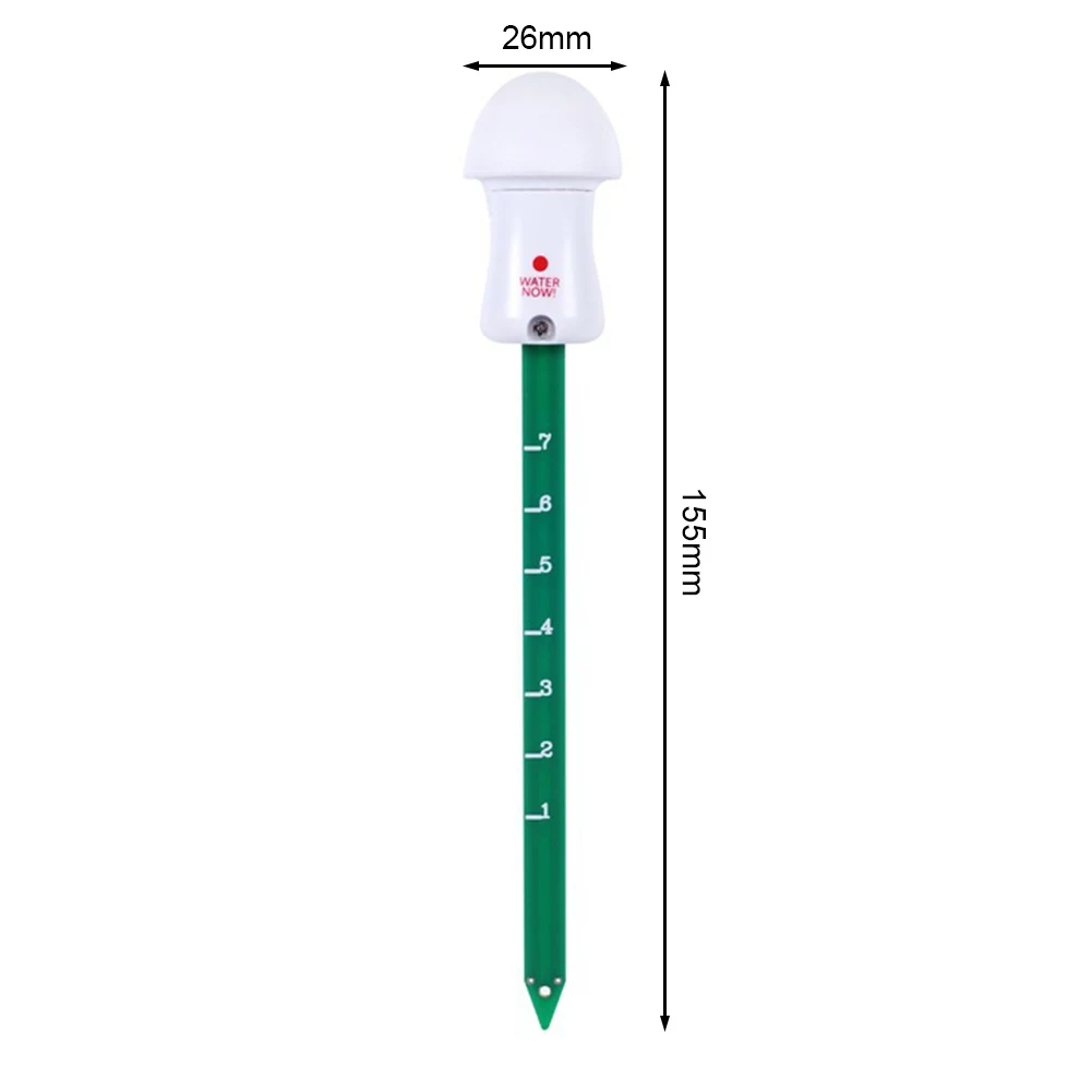 Soil Moisture Sensor Soil Tester Soil Moisture Meter Electric Plant Soil Moisture Sensor Hygrometer Garden Yard Humidity Detector Outdoor Light Watering Warning Tester Tool