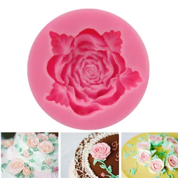 

Flowers Rose Carnation Peony Silicone Fondant Decoration Baking Cake Mould Ice Cube Handmade Soap Epoxy Decoration