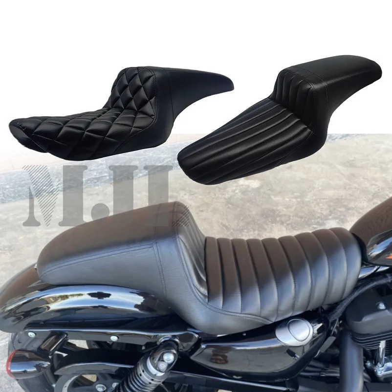 2-х местный сиденье для водителя и пассажира Harley Sportster 883N X48 2018-2021 Мотоциклетные