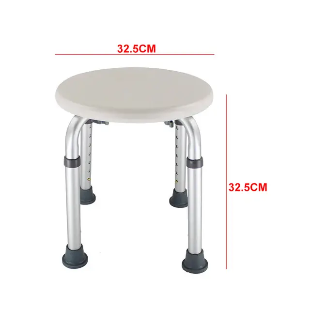 shower stool round