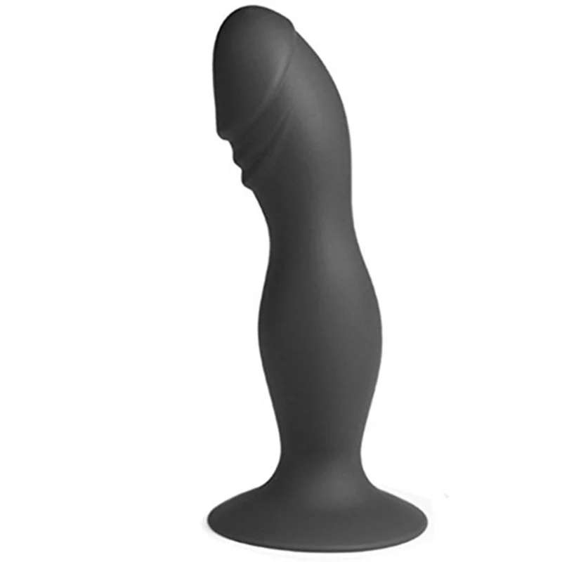 Silicone Anal Dildo Strong Suction Cup Adult Sex Product Waterproof Soft Plug Penis Massager Toys for Woman | Красота и здоровье