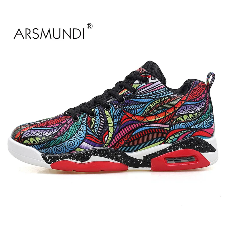Кроссовки ARSMUNDI Мужские дышащие легкие Сникерсы для баскетбола