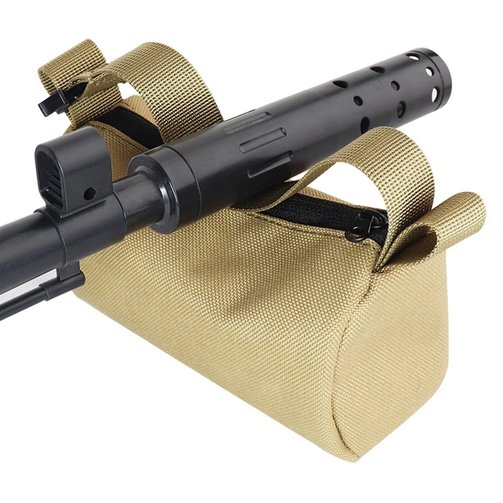 Shooting Front Support Bag Sniper Target Stand Front Rear Bag Unfilled Outdoor Driver Hunting Rifle Shooting Rest Holder Sandbag 4
