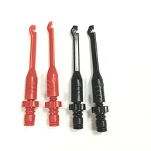 Adduswin clipe de teste automotivo, 2 peças, clipe de teste de perfuração de assento de banana com 4mm clipe de teste