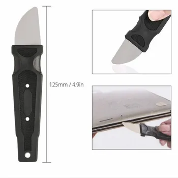 

1Pcs/set Metal Flat Spudger Soft Blade Pry Bar Open Repair Tool kit for Mobile Phone Electronic Broken screen Glue Removal