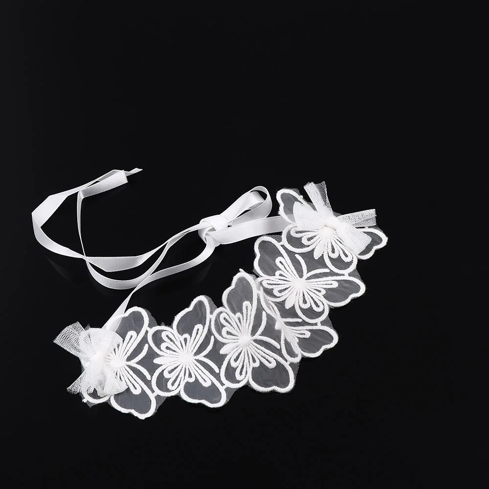

1PCS Children Lace Butterfly Ribbon Hair Band Baby Girl Headband Girl Child Tiara Hair Accessories