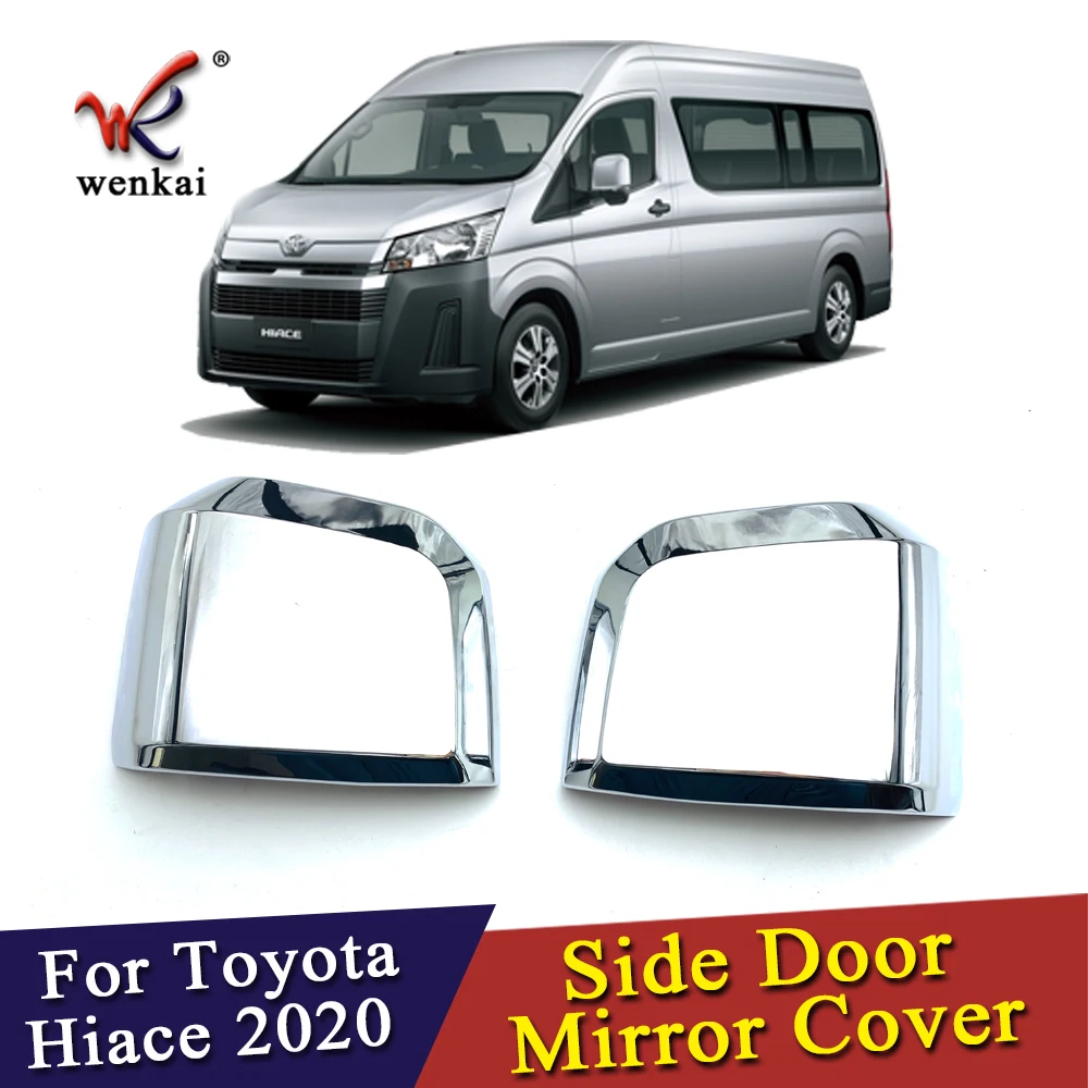 Автомобильные аксессуары Стайлинг для Toyota Hiace ABS Хромированная боковая крышка зеркала заднего вида