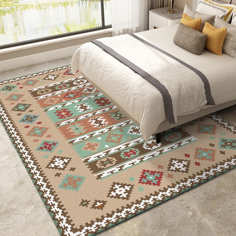 Классические прикроватные коврики в персидском стиле для спальни большой коврик