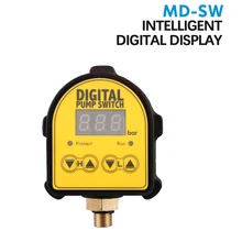 New Digital Display Intelligent Water Pump Pressure Controller 12mm/15mm/20mm Automatic Pressure Control Switch Compressor