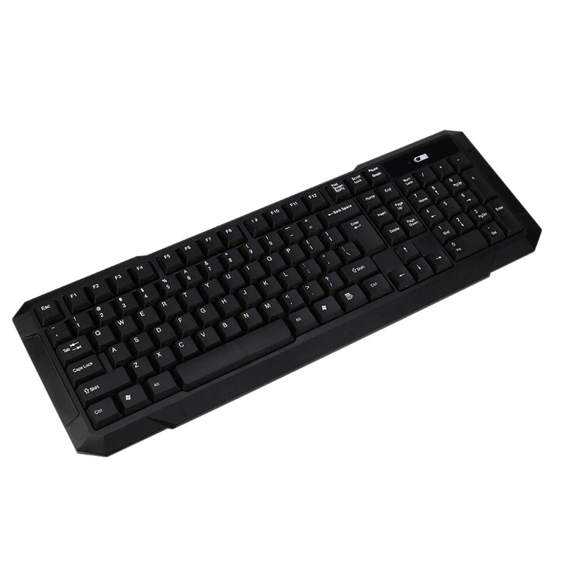 Black Cmk328 ультра Компактная Беспроводная клавиатура и мышь комбо для Windows и Android A - Цвет: Black