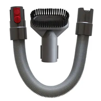 

Flexible Extension Hose and Quick Release Stiff Brush for Dyson V11 V10 V8 V7 Cordless Stick Vacuum Cleaner, Replacement Attachm