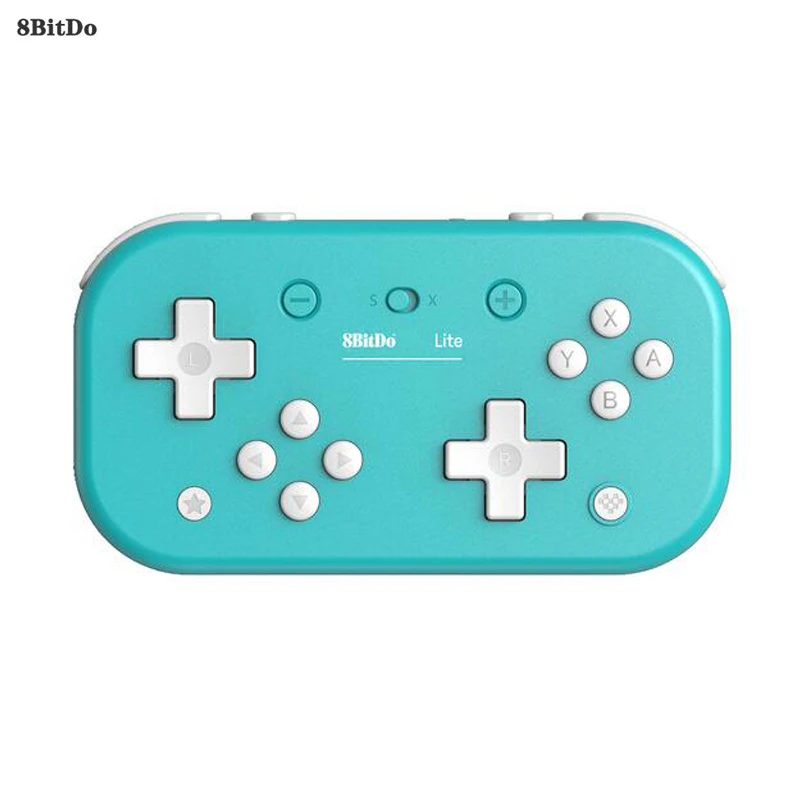 8BitDo Lite геймпад беспроводной Bluetooth контроллер игровой джойстик для nintendo Switch Lite Windows паровой - Цвет: Небесно-голубой