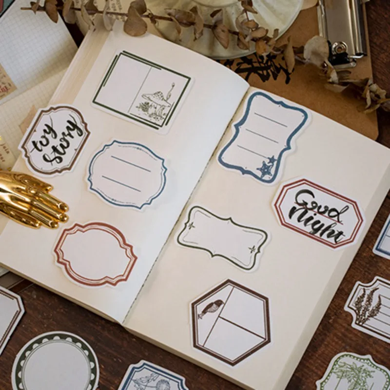 100 шт/партия Декоративные наклейки DIY дневник Scrapbooking этикетка стикер s Канцтовары Школьные принадлежности