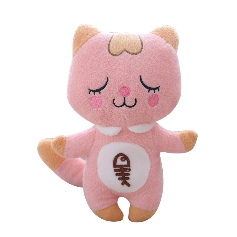 

1 PC Cute Stuffed Plush Soft Shy Cat Toy PP Cotton Cute Creative Animal Doll Gift for Kids Dropshipping Epacket shopify service
