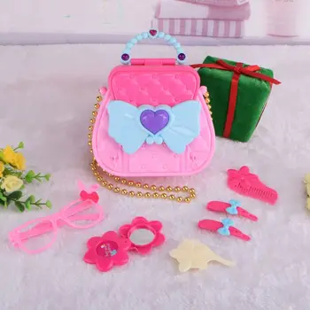 

Kids Handbag Kit Toys Girl Pretend Play Dressing Simulation Set for Children K92D