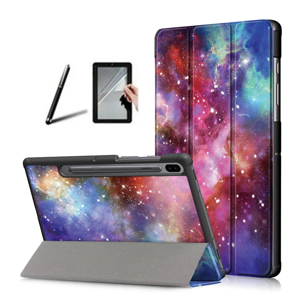 

Ultra Slim Case for Samsung Galaxy Tab S6 SM-T860 SM-T865 2019 Smart Cover for Galaxy Tab S6 10.5" Tablet Case + 2 FREE Gifts