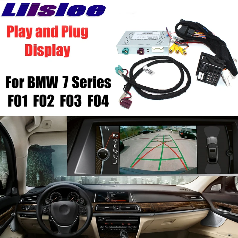 Liandlee для BMW 7 F01 F02 F03 F04 CCC CIC NBT EVO интерфейс парковочной камеры обратная резервная
