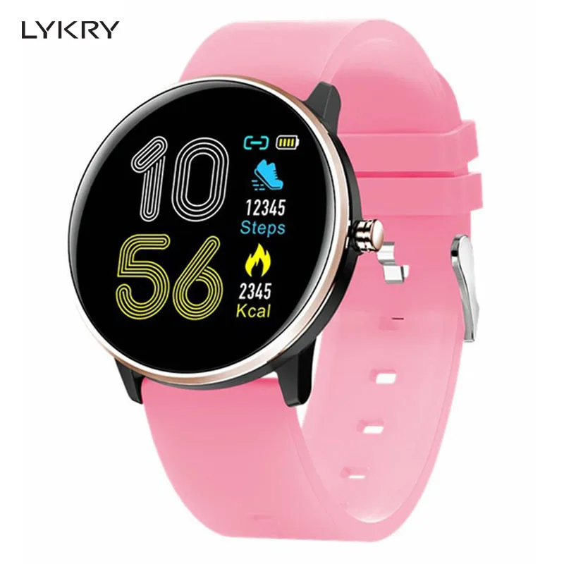 LYKRY MX6 Смарт часы для мужчин и женщин монитор сердечного ритма IP68