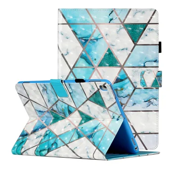 

3D Flower butterfly Marble Case For Ipad 10.2 inch 2019 PU Leather Auto Wake/Sleep Stand Flip Cover Tablet Cases Shockproof