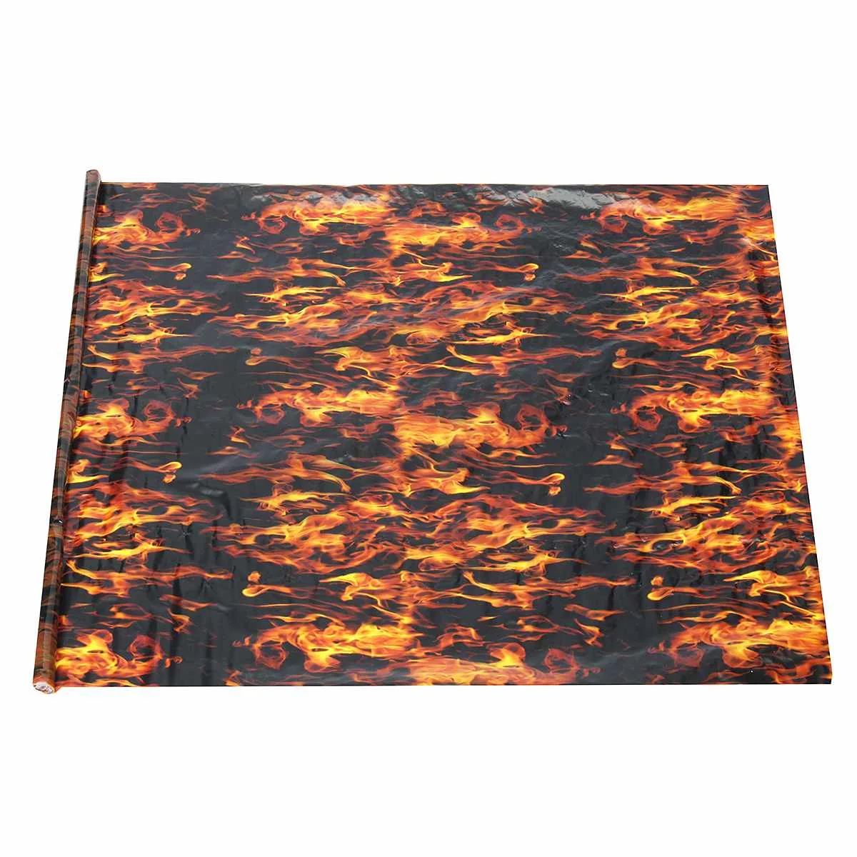 50x150cm/50x200cm PVA Hydrographic Black Flame Water Transfer Printing Hydro Dip Film Car Decal