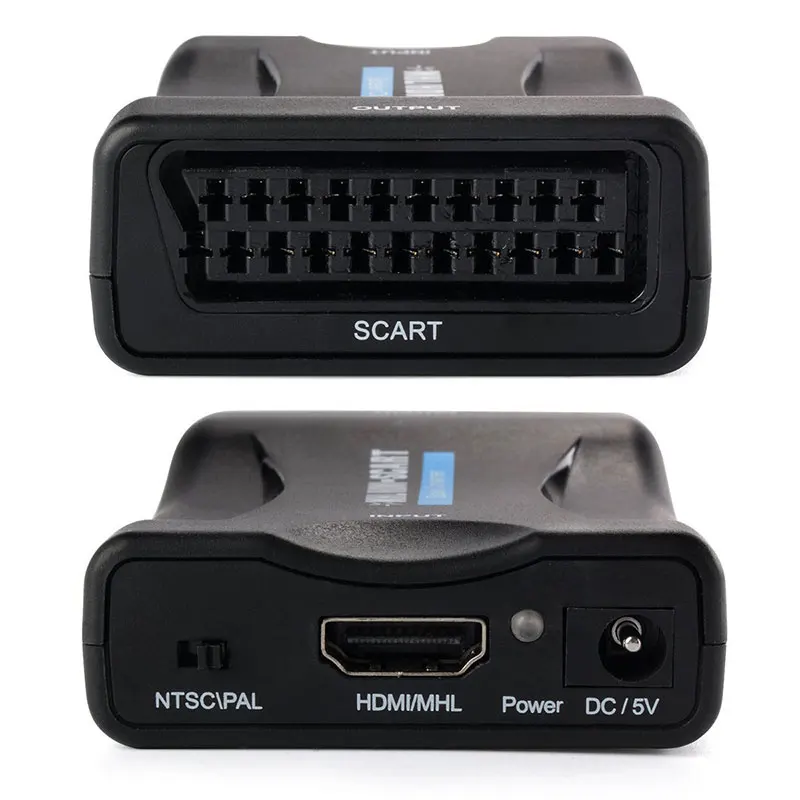 HDMI к Scart конвертер адаптер HDMI 1080P Бытовая электроника конвертер HD tv Box
