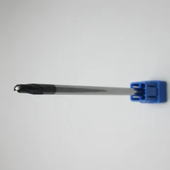 

CAB2-2.0R*4*100 HRC45 End Mill​ Long Shank Tungsten Carbide Ball Nose 2 Flutes