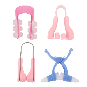 

4PCS Silicone Durable Practical Nose Bridge Straightener for Women Ladies Girls