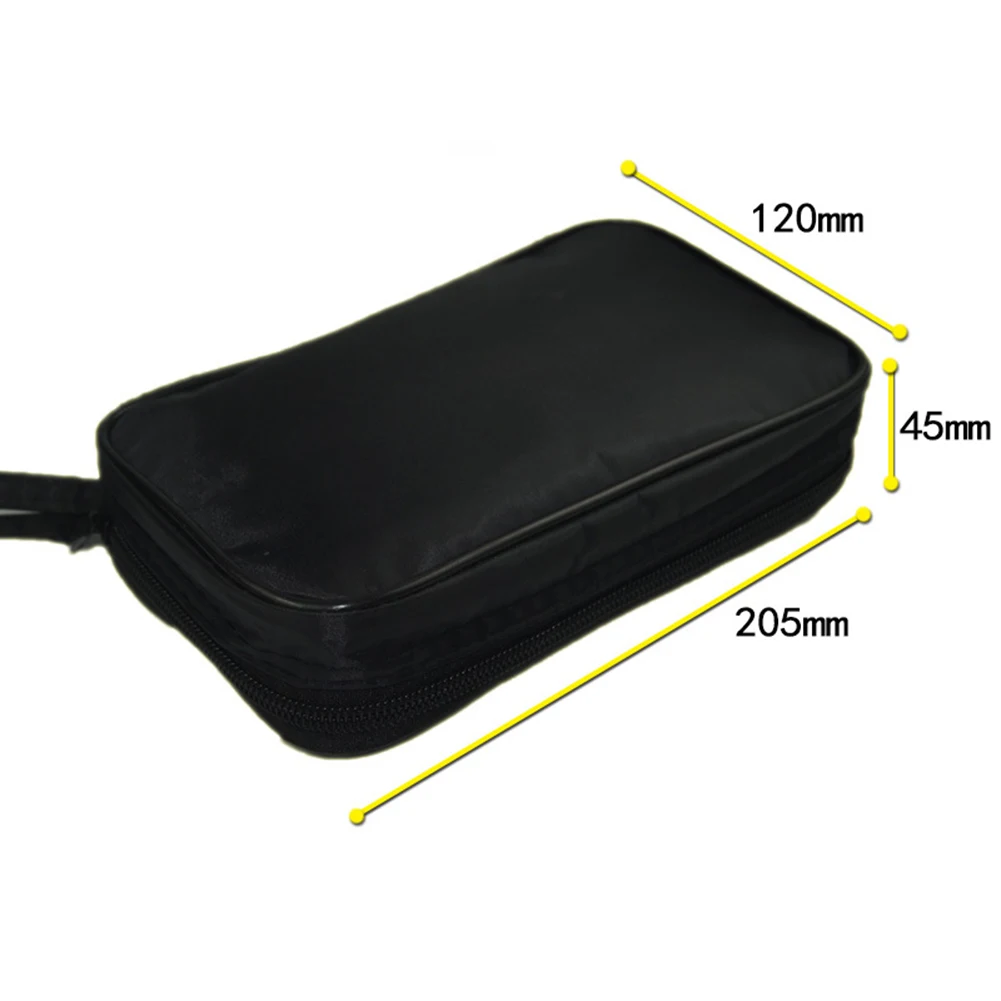 diamondback tool bags Portable Oxford Cloth Tool Kit Bag Digital Multimeter Utility Shockproof Storage Soft Carrying Case Pouch for Repair Tools power tool bag Tool Storage Items